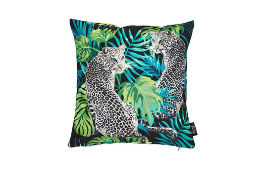 Done.® VELOUR PRINT Kissenhülle LEOPARD 65x65cm