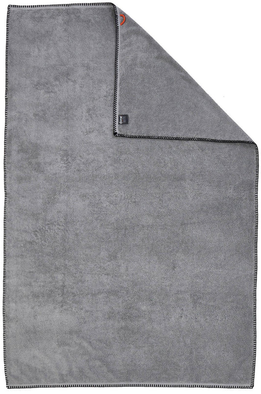Done.® DELUXE PRIME XL-Duschtuch Badetuch 100x150cm Silver