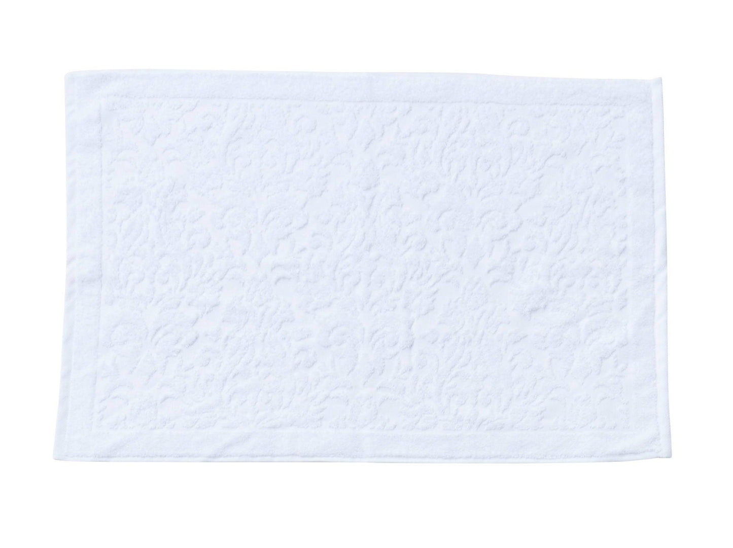 Done.® PROVENCE ORNAMENTS Badvorleger 50x70cm Bright White