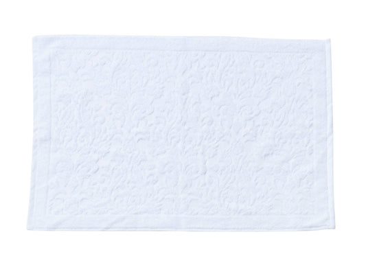 Done.® PROVENCE ORNAMENTS Badvorleger 50x70cm Bright White