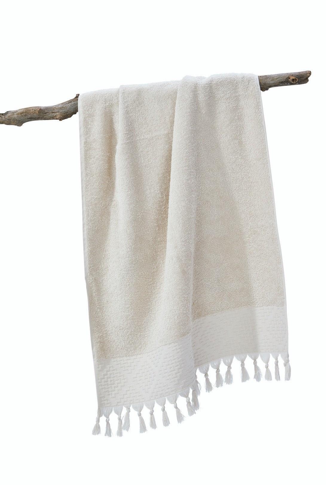 Done.® PROVENCE BOHÉME Handtuch 50x100cm Beige