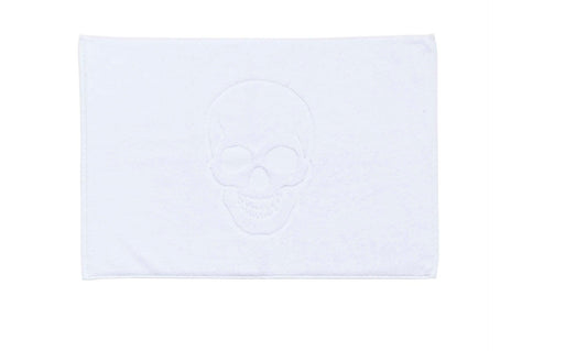 Done.® STYLE SKULL Badvorleger 50x70cm Bright White