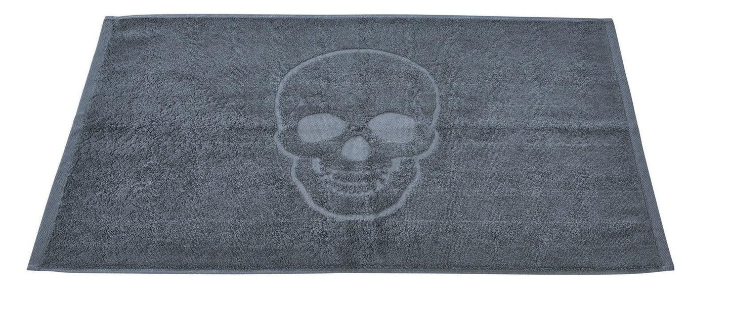 Done.® STYLE SKULL Badvorleger 50x70cm Anthracite