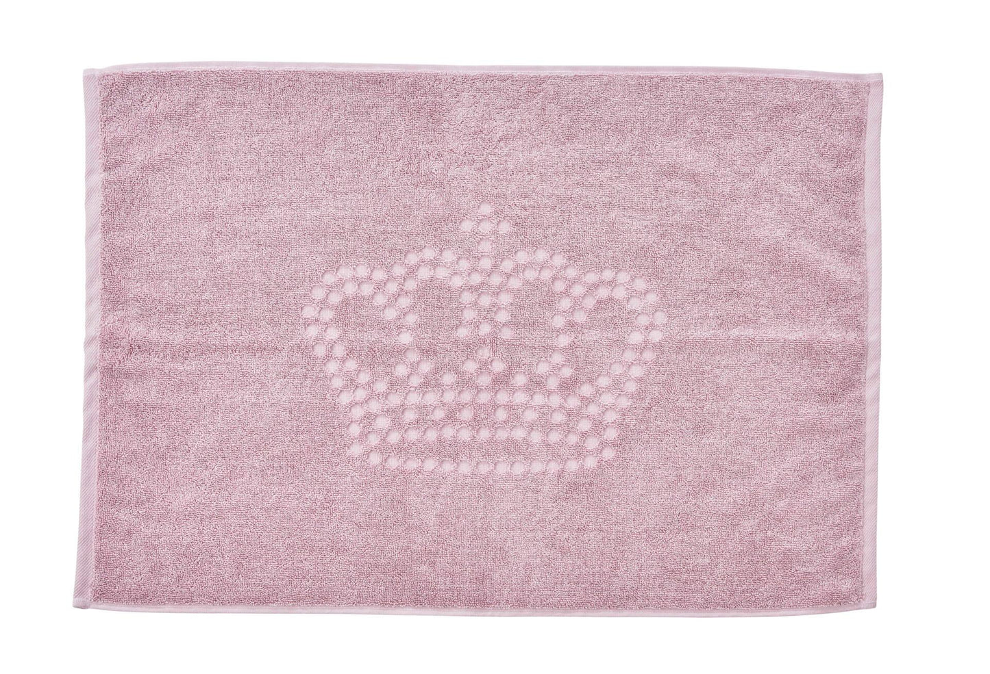 Done.® STYLE CROWN Badvorleger 50x70cm Old Rosé